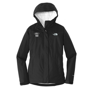 The North Face Ladies Dry Vent Rain Jacket- Black