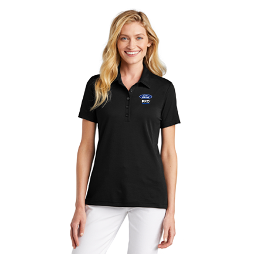 Ladies Travis Mathew Oceanside Polo- Black